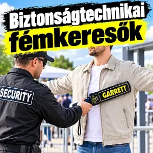 Biztonságtechnikai fémkeresők